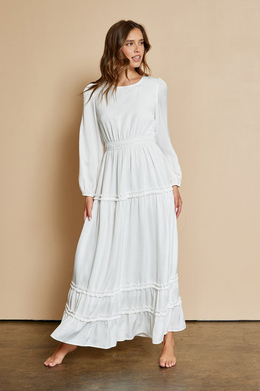 Maddie White Dress