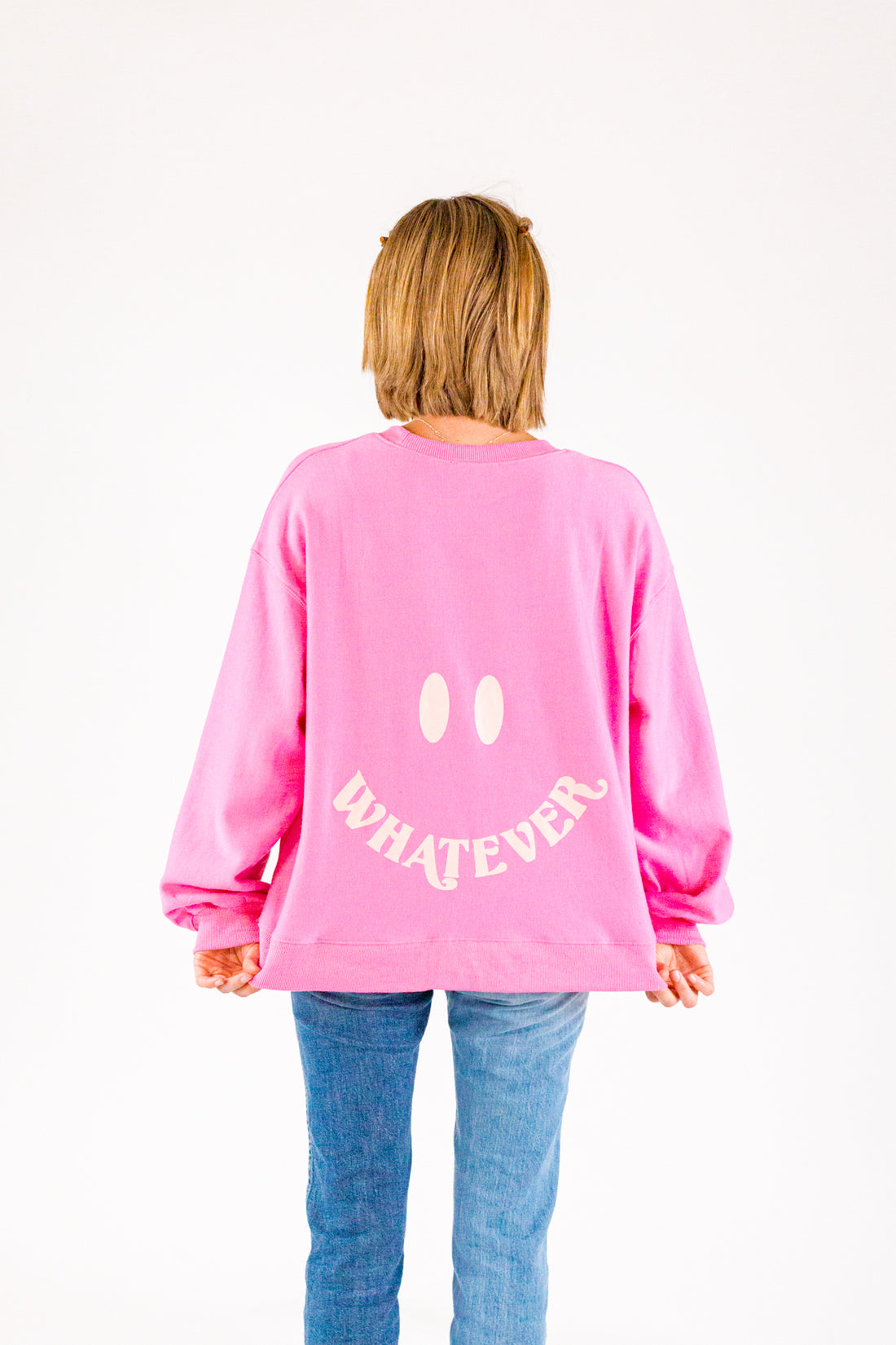 Whatever Graphic Pullover