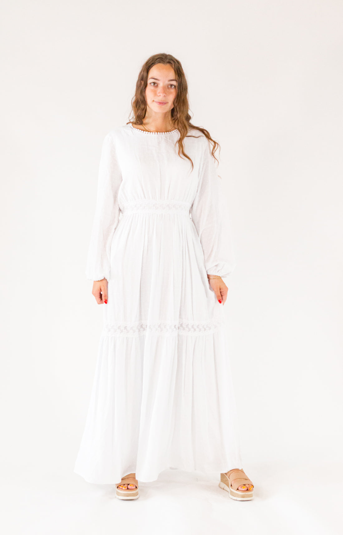 Polina White Dress