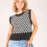 Zuri Checkered Vest