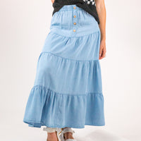 Cedar Denim Skirt ★ Restocked