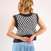 Zuri Checkered Vest