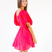 Daphne Dress・Cherry Pink