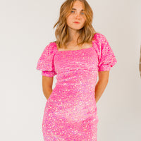 Disco Dress・Hot Pink ★ Restocked